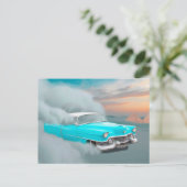 Carte Postale Automobile vintage (Debout devant)