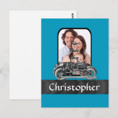 Carte Postale automobile vintage (Devant / Derrière)