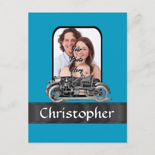 Carte Postale automobile vintage (Devant)