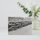 Carte Postale Automobiles à Omaha, 1938 (Debout devant)