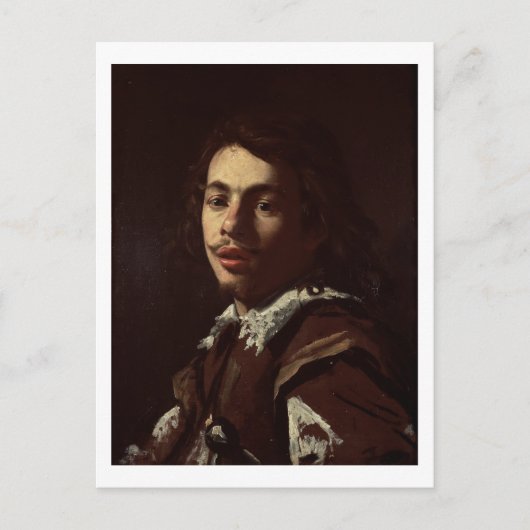 Carte Postale Autoportrait, 1620 (huile sur toile) (Devant)