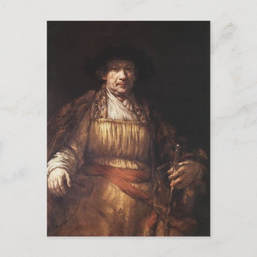 Carte Postale Autoportrait 1658 (Devant)
