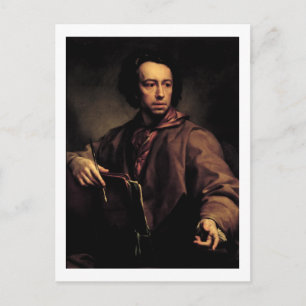 Carte Postale Autoportrait, 1773 (huile sur panneau)