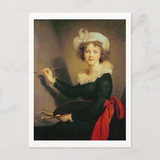 Carte Postale Autoportrait, 1790 (huile sur toile) (Devant)