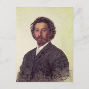 Carte Postale Autoportrait, 1887