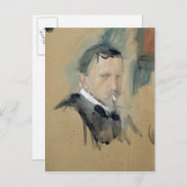 Carte Postale Autoportrait, 1901 (Devant / Derrière)