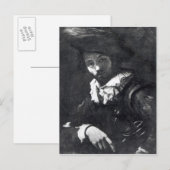 Carte Postale Autoportrait 2 (Devant / Derrière)