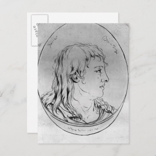 Carte Postale Autoportrait 5 (Devant / Derrière)