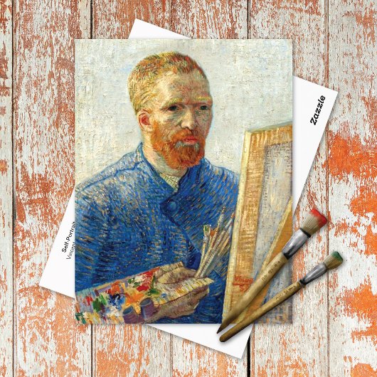 Carte Postale Autoportrait à l'Easel Vincent van Gogh