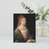 Carte Postale Autoportrait avec chardon, 1493 (Debout devant)