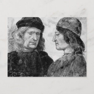 Carte Postale Autoportrait avec Niccolo Franceschi