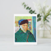 Carte Postale Autoportrait avec oreille déchirée, Van Gogh (Debout devant)