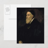 Carte Postale Autoportrait, c.1560 (Devant / Derrière)