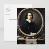 Carte Postale Autoportrait, c.1670-73 (Devant / Derrière)