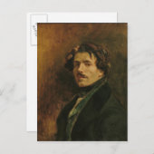 Carte Postale Autoportrait, c.1837 (Devant / Derrière)