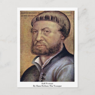 Carte Postale Autoportrait De Hans Holbein Le Plus Jeune