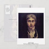 Carte Postale Autoportrait De Joseph Mallord William Turner (Devant / Derrière)