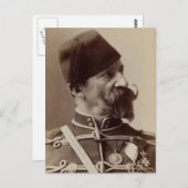 Carte Postale Autoportrait de Napoléon Sarony (Devant / Derrière)