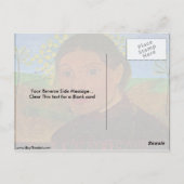 Carte Postale Autoportrait De Paula Modersohn-Becker (Dos)