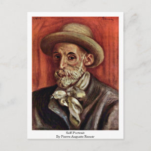Carte Postale Autoportrait De Pierre-Auguste Renoir