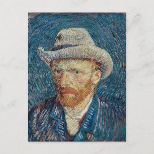 Carte Postale Autoportrait de Vincent van Gogh