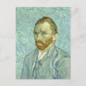 Carte Postale Autoportrait de Vincent Van Gogh (Devant)