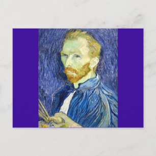 Carte Postale Autoportrait de Vincent Van Gogh 1889