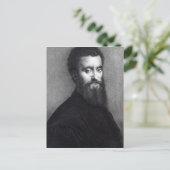 Carte Postale Autoportrait, gravé par Jean-Louis Potrelle (Debout devant)