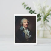 Carte Postale Autoportrait (huile sur toile) 2 (Debout devant)