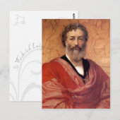 Carte Postale Autoportrait - Lord Frederick Leighton (Devant / Derrière)