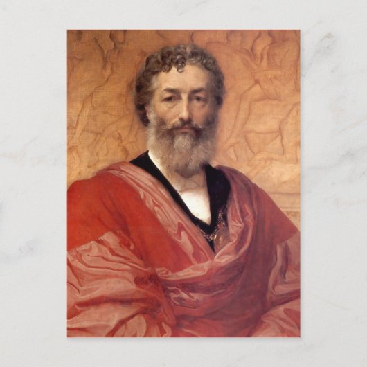 Carte Postale Autoportrait - Lord Frederick Leighton (Devant)