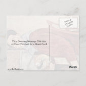 Carte Postale Autoportrait. Par Amedeo Modigliani (Dos)