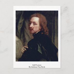 Carte Postale Autoportrait Par Anthony Van Dyck