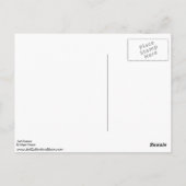 Carte Postale Autoportrait. Par Edgar Degas (Dos)