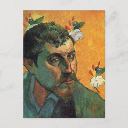 Carte Postale Autoportrait - Paul Gauguin (Devant)