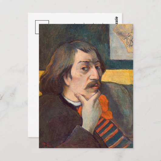 Carte Postale Autoportrait | Paul Gauguin (Devant / Derrière)