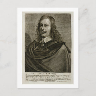 Carte Postale Autoportrait, plaque 79 d'une série de portraits
