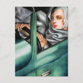 Carte Postale Autoportrait | Tamara De Lempicka | (Devant)