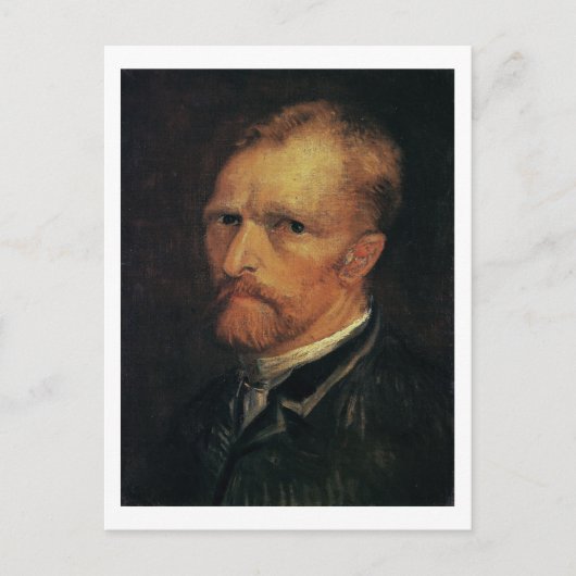 Carte Postale Autoportrait, Vincent van Gogh (Devant)