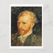Carte Postale Autoportrait, Vincent van Gogh Art (Devant)