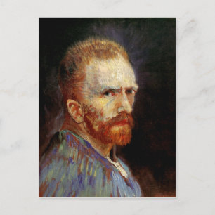 Carte Postale Autoportrait, Vincent van Gogh Art