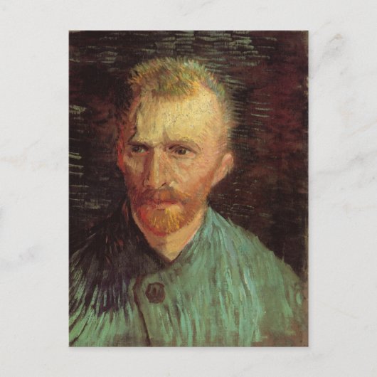 Carte Postale Autoportrait, Vincent van Gogh Art (Devant)