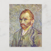 Carte Postale Autoportrait Vincent Willem van Gogh (Devant)