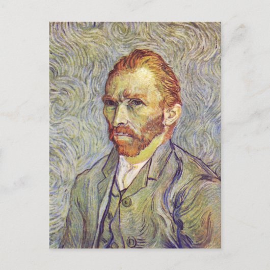 Carte Postale Autoportrait Vincent Willem van Gogh (Devant)