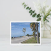 Carte Postale Autoroute A1A - Photo des signes sud à Key West Fl (Debout devant)