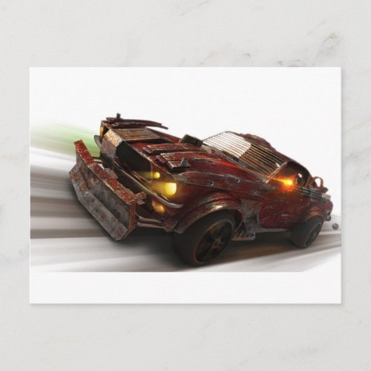 Carte Postale Autoroute Atomique ! (Devant)