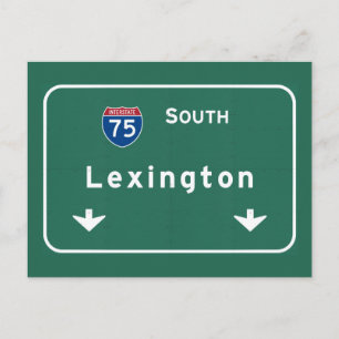 Carte Postale Autoroute Internationale Lexington Kentucky Autoro