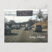 Carte Postale Autoroute Long Island (Devant)