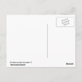 Carte Postale Autoroute - Miles pour Baker & Barstow (Dos)