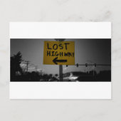 Carte postale Autoroute Perdue (Devant)